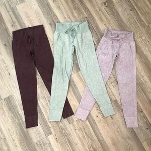 Victoria’s Secret Pink Ribbed Yoga Pants Bundle XS